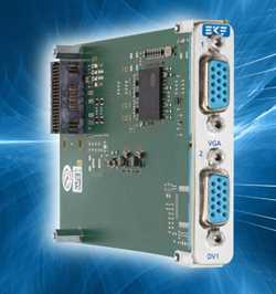 EKF DV1-DRAGON XMC Mezzanine Module - Video Output  Low Power Dual Port Graphics Controller Image