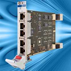 EKF SL4-TUBA CompactPCI Serial • 20-Port Gigabit Ethernet Switch Image