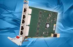 EKF SN1-REVERB CompactPCI Serial • 5-Port Gigabit Ethernet NIC Image