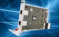 EKF SN3-GONG CompactPCI Serial • Dual Port 10 Gigabit Ethernet NIC  RJ45 10GBASE-T Image