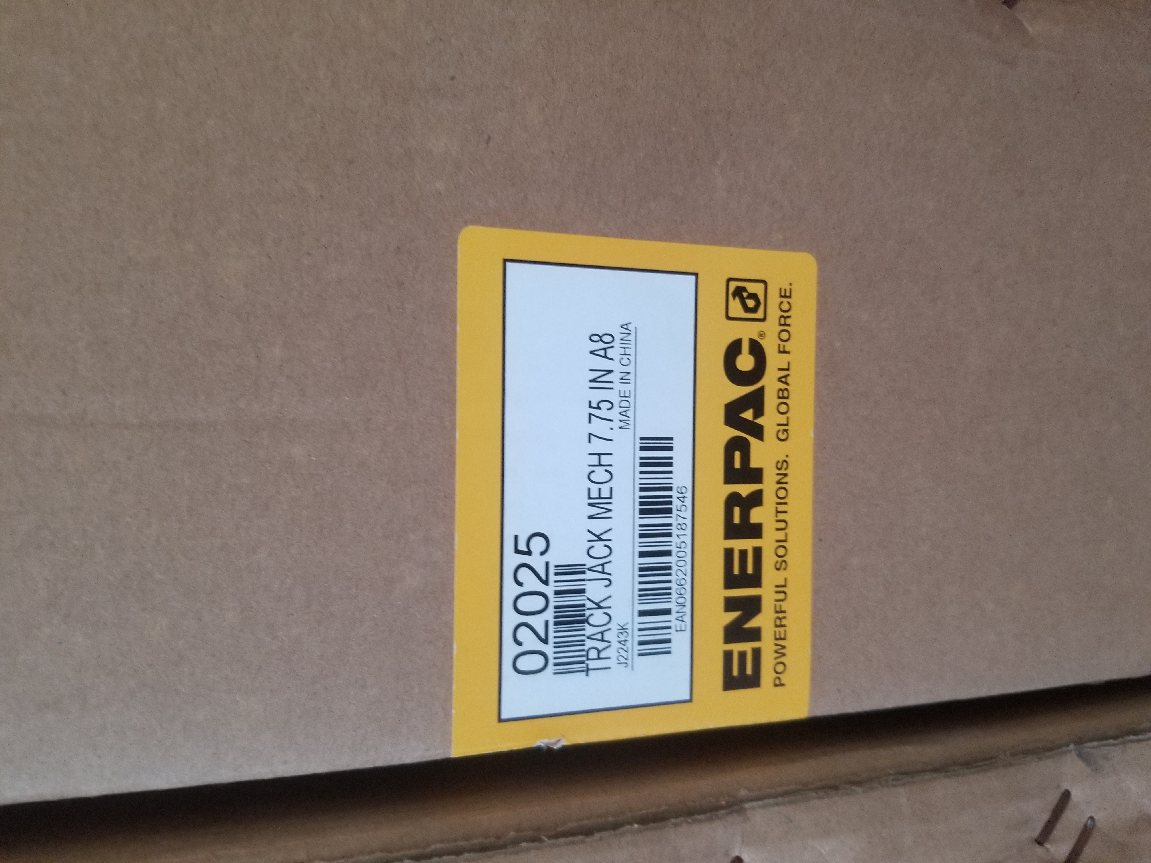 Enerpac 02025 Mechanical Track Jack A8