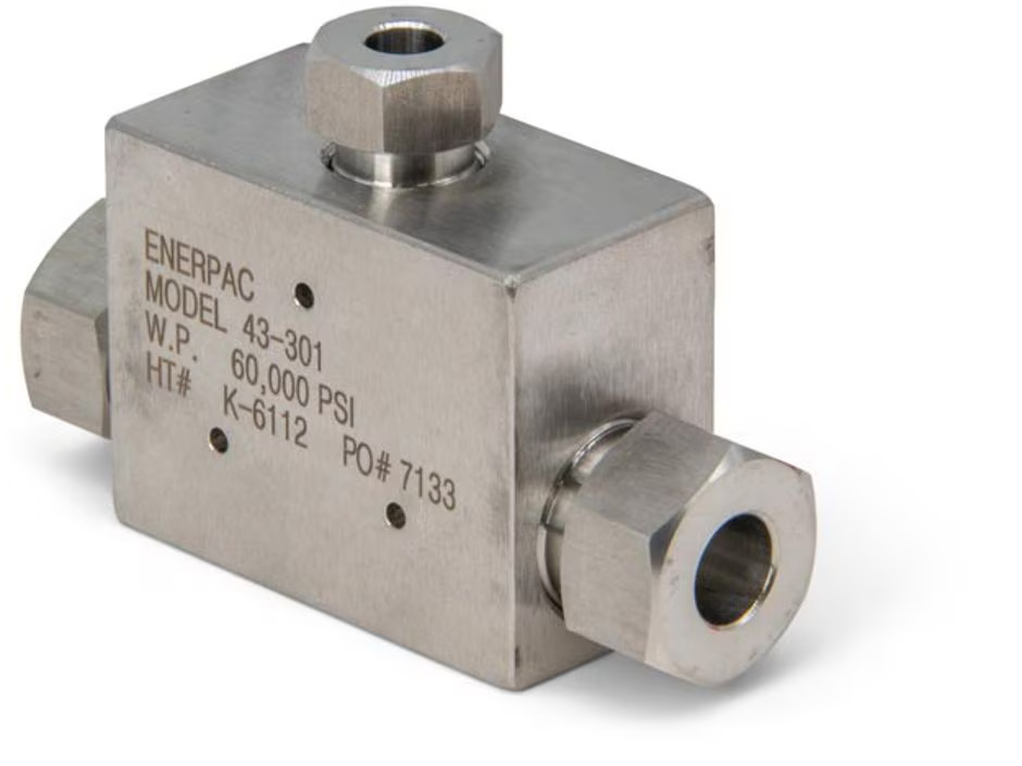 Enerpac 43300 Ultra-high Pressure Fitting - Enerpac | Imtek Engineering ...