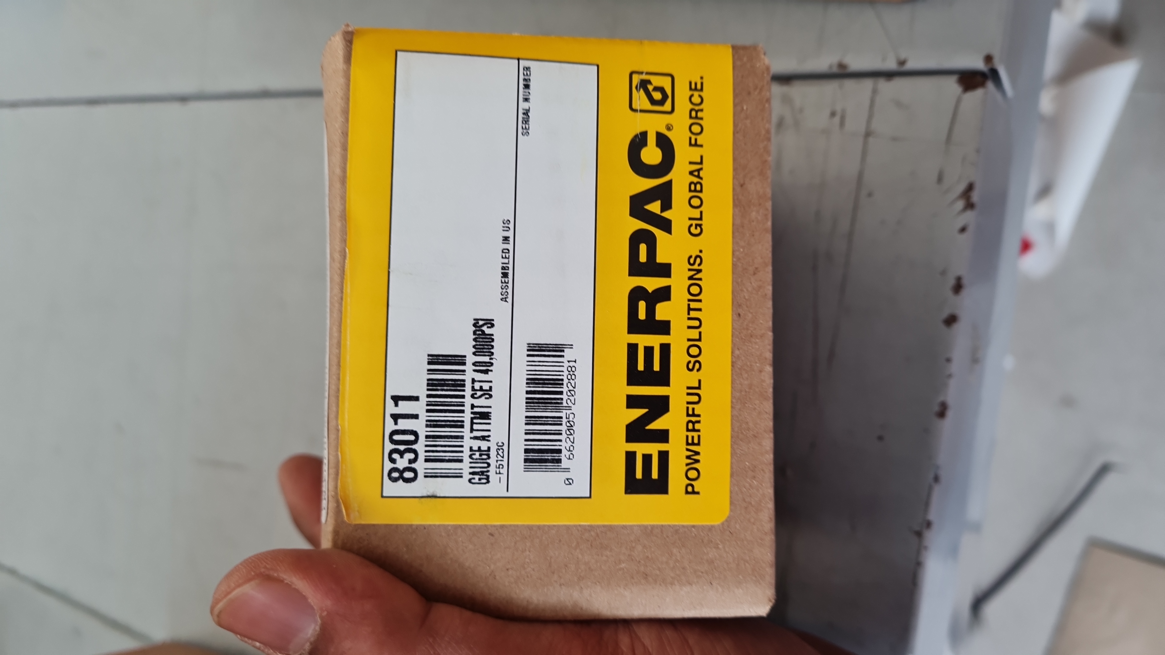 Enerpac 83011 High Pressure Gauge Adaptor