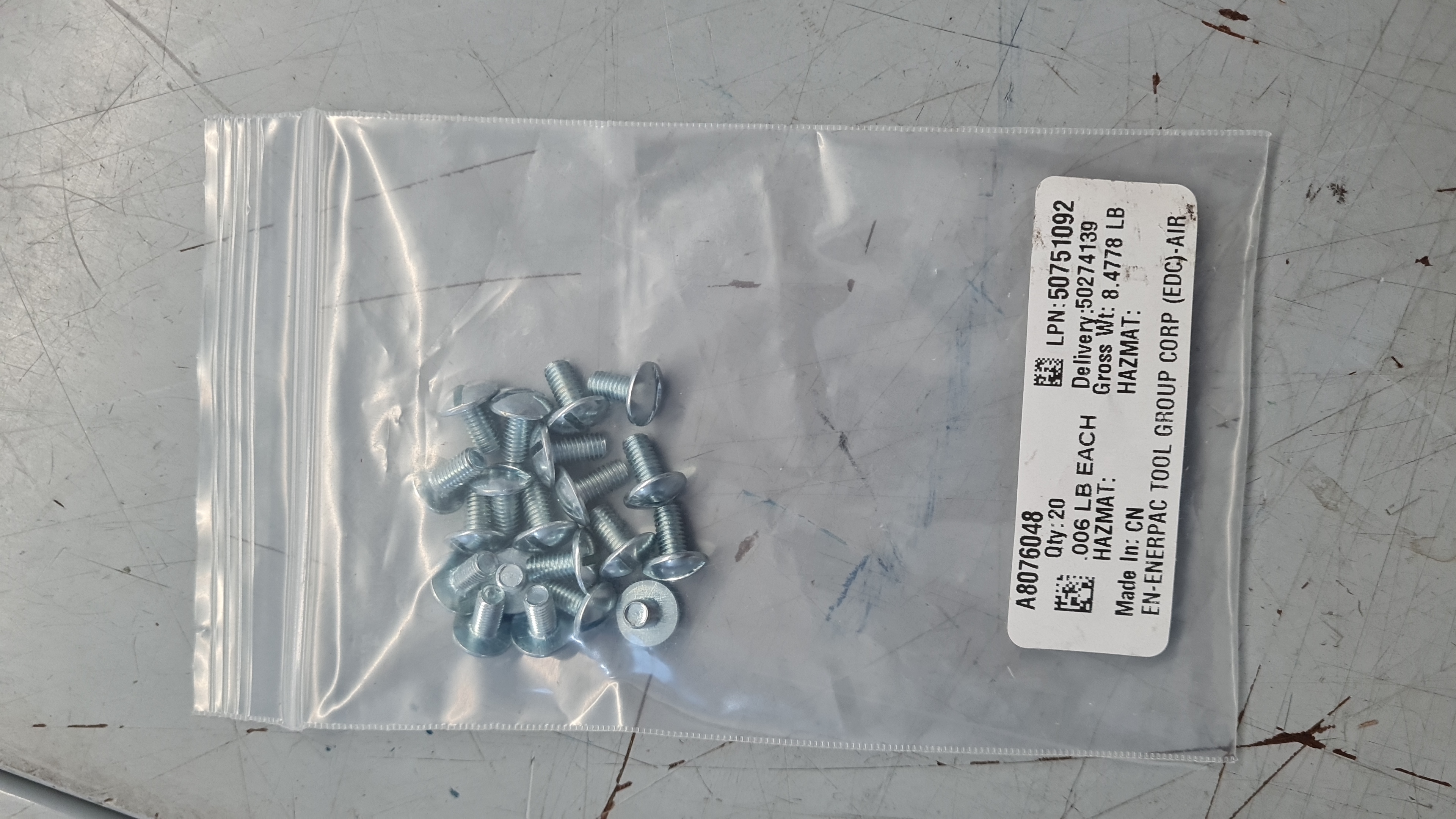 Enerpac A8076048 Screw