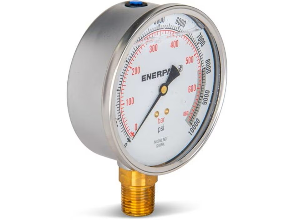 Enerpac G4039L Hydraulic Pressure And Force Gauge