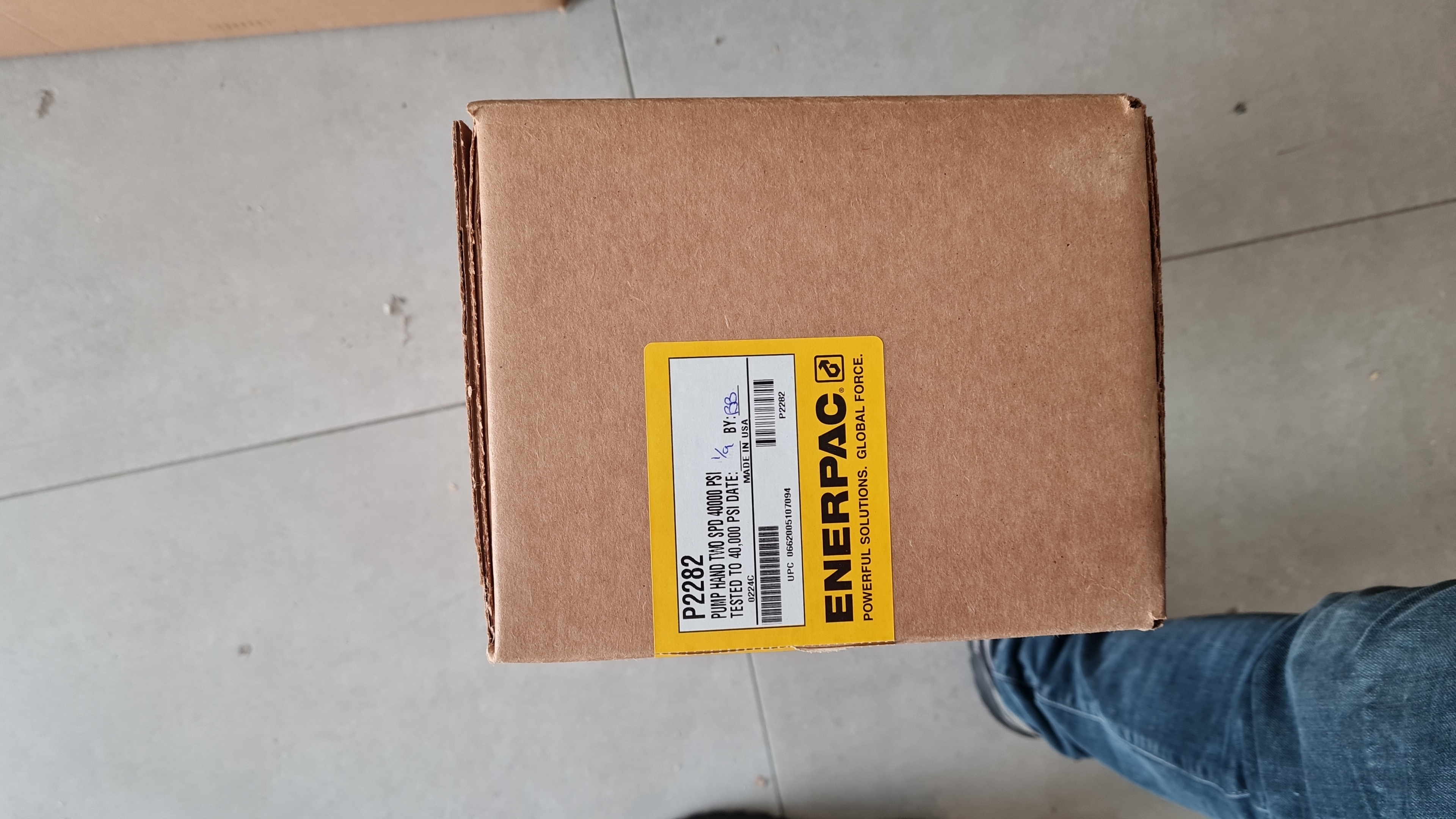 Enerpac P2282 High Pressure Hydraulic Pump