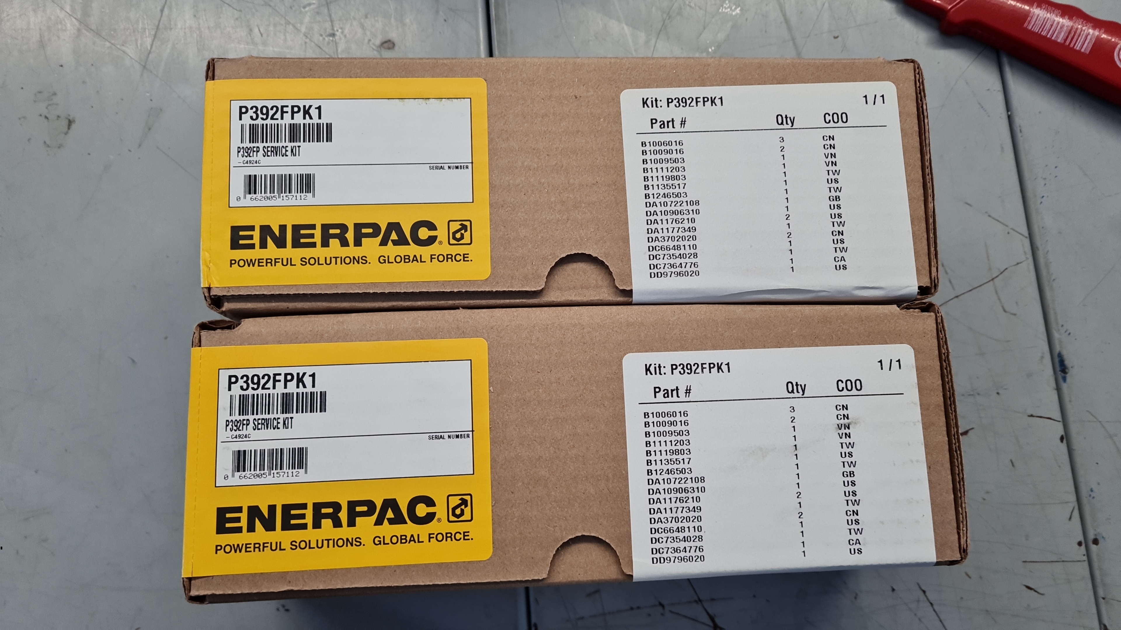 Enerpac P392FPK1 Service Kit