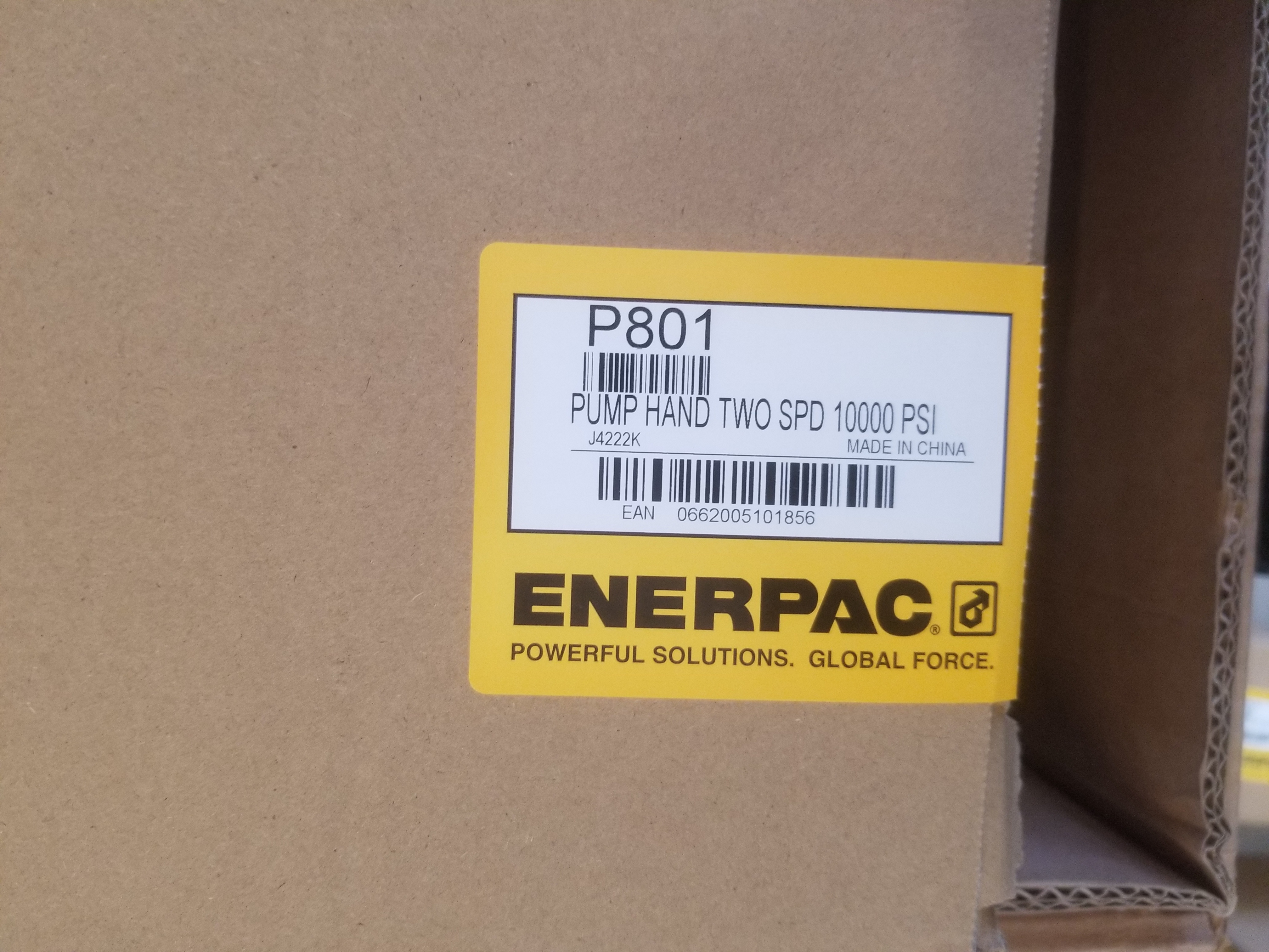 Enerpac P801  Hydraulic Hand Pump