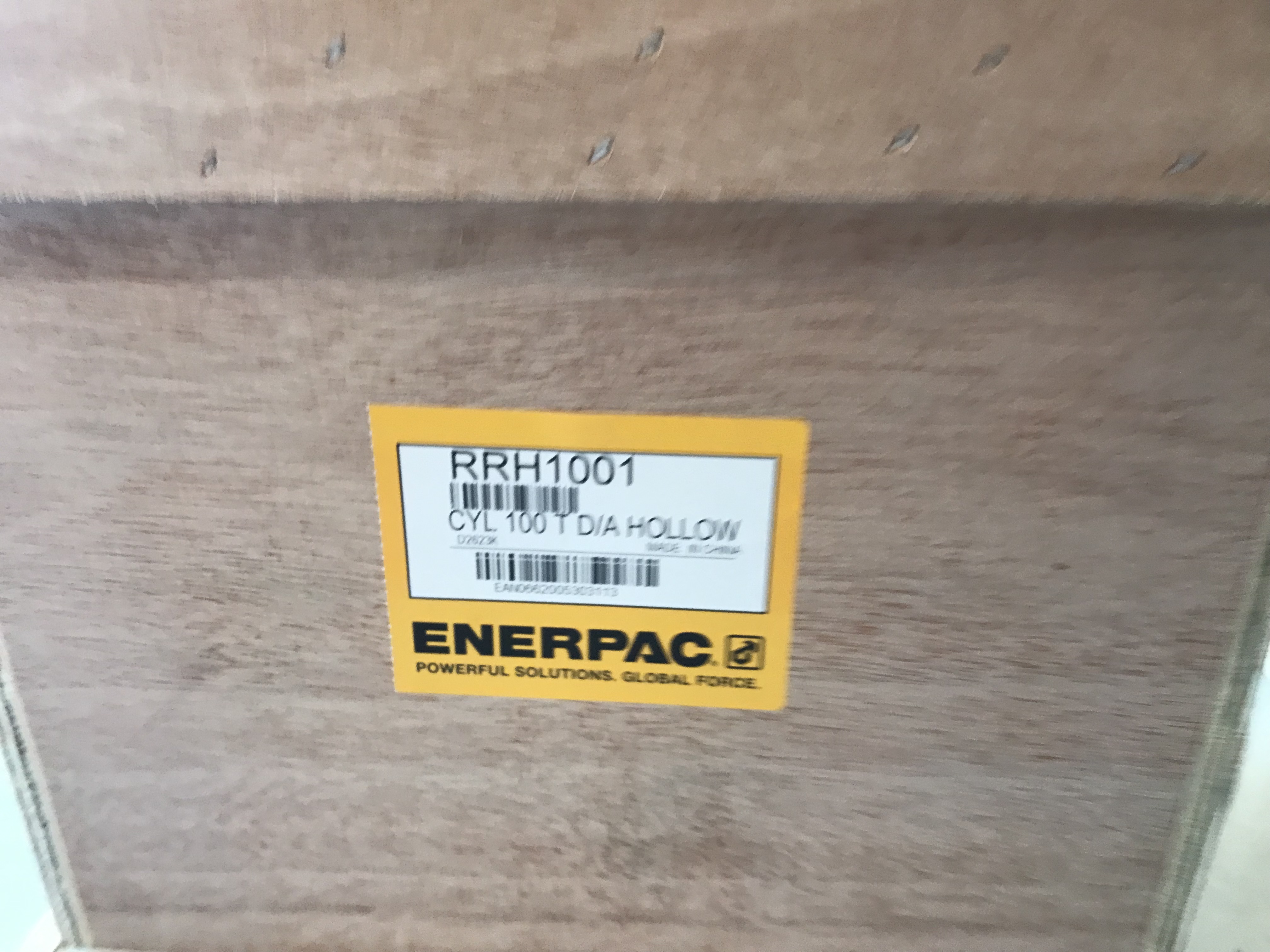 Enerpac RRH1001 Cylinder