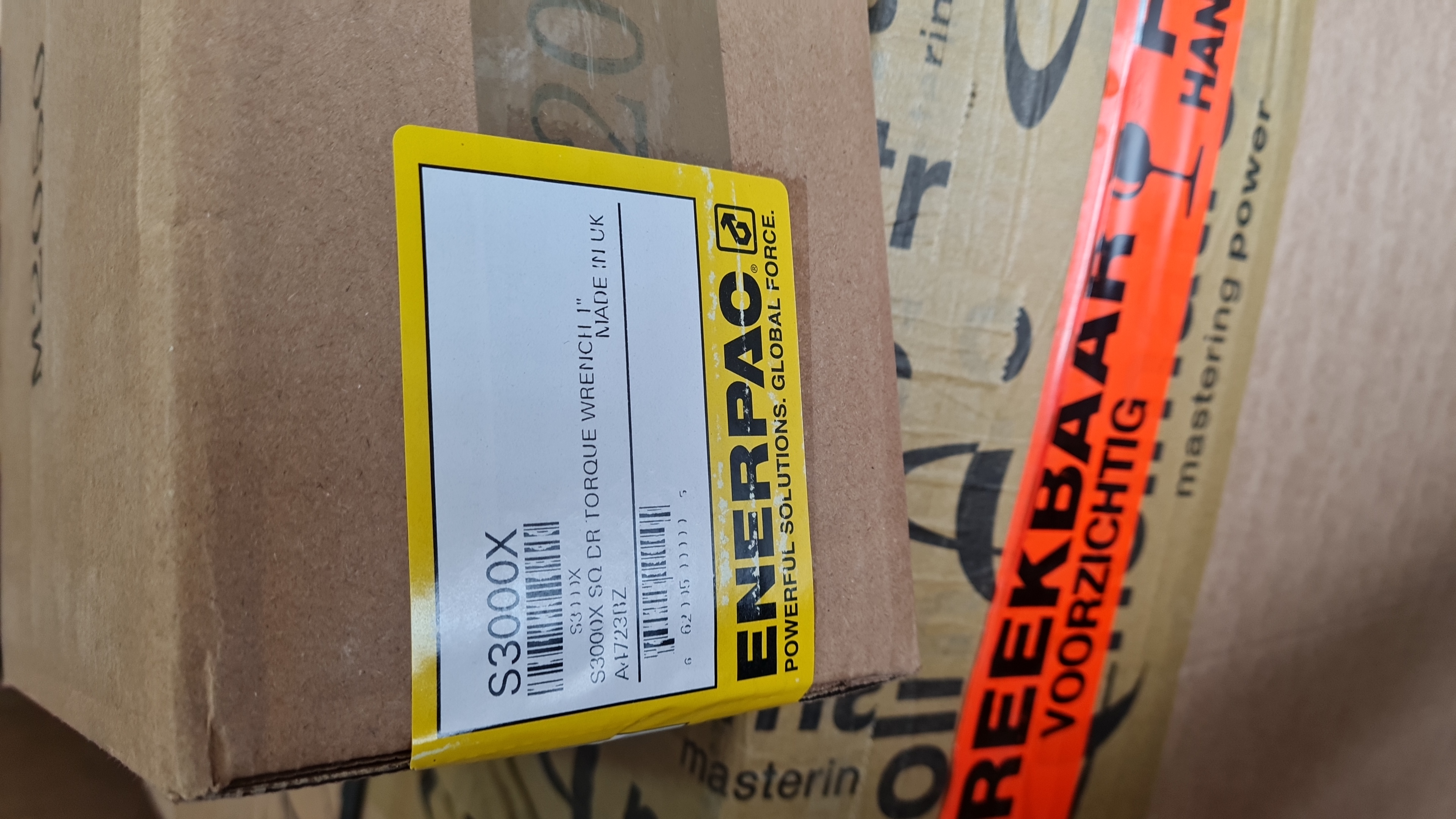 Enerpac S3000X Square Drive Torque Wrench, 4373nm At 700bar And 1