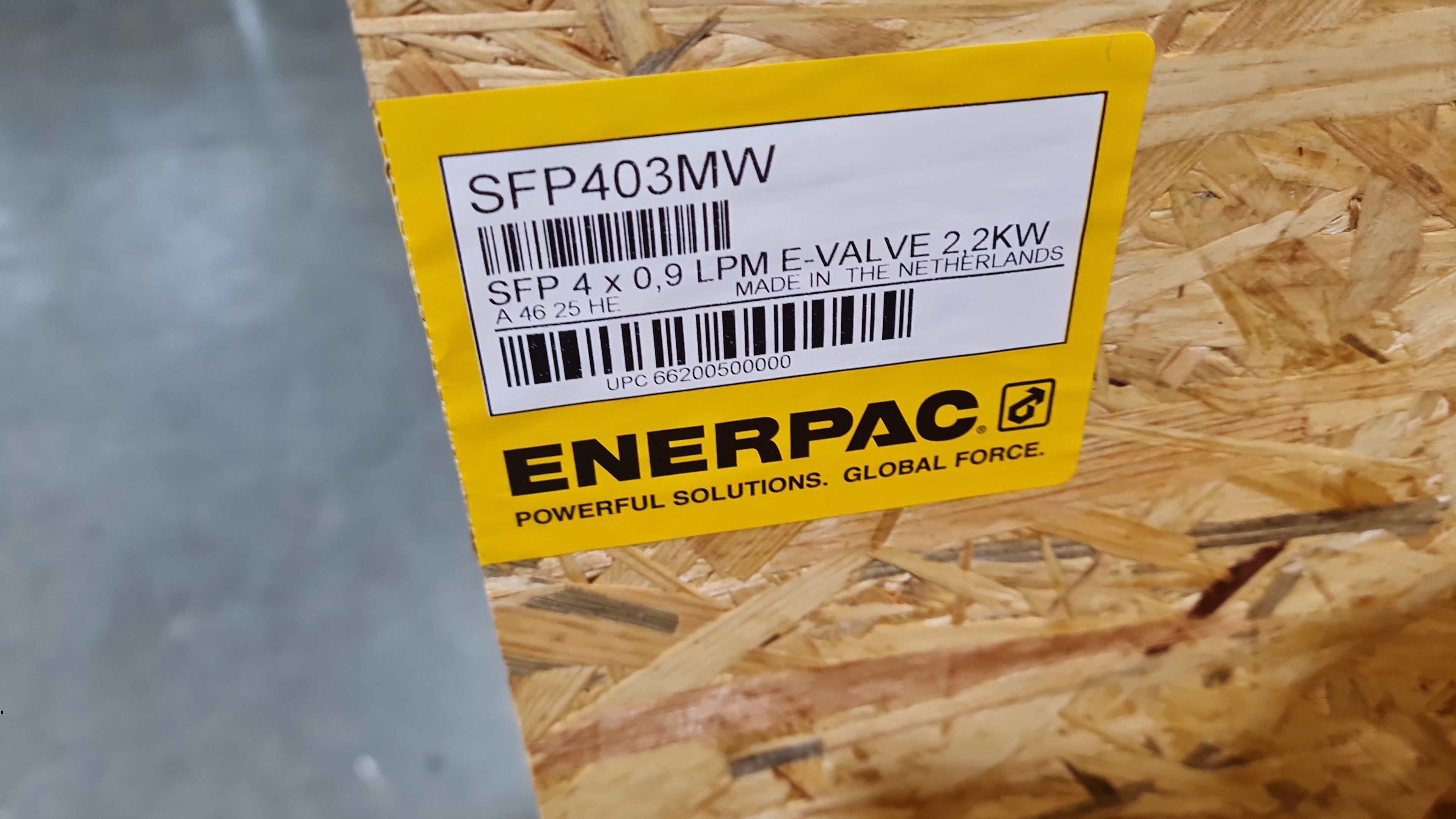 Enerpac SFP403MW Hydraulic Pump