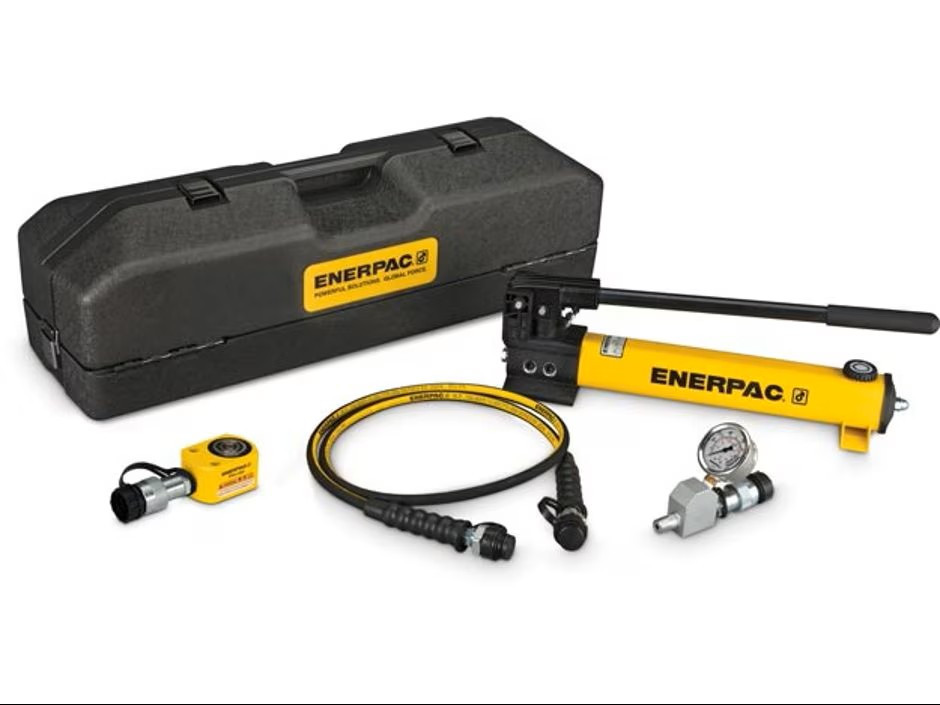 Enerpac SRS100PGH Hydraulic Cylinder And Hand Pump Set