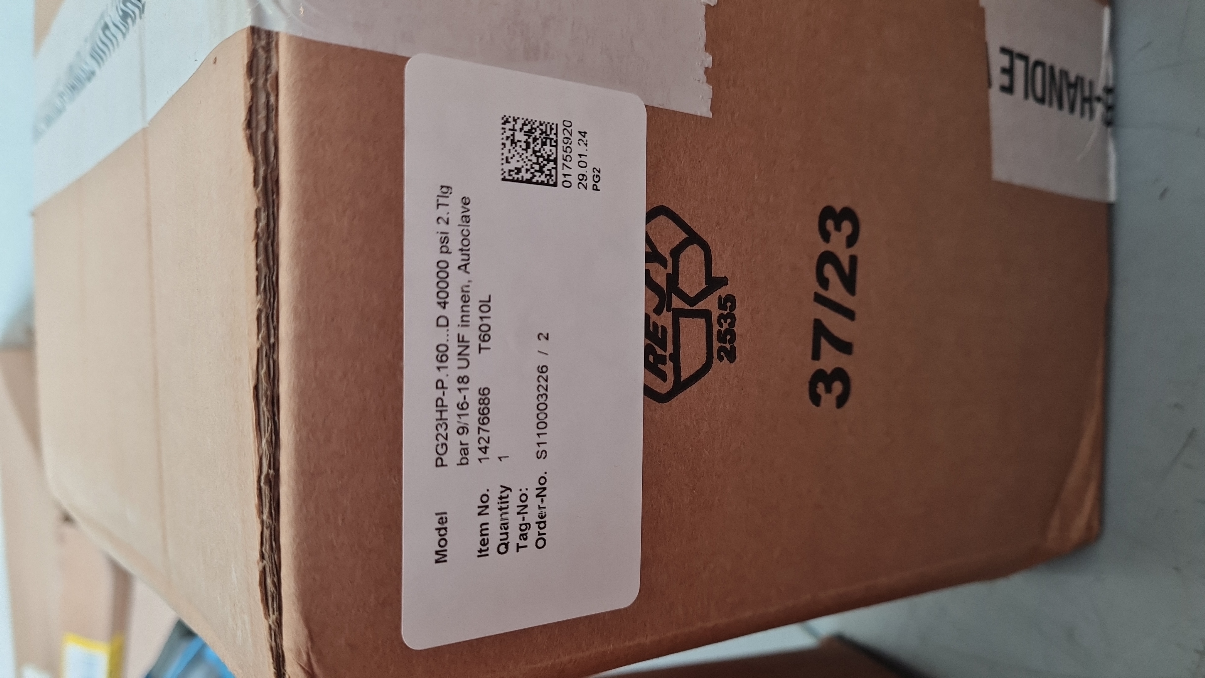 Enerpac T6010L Gauge