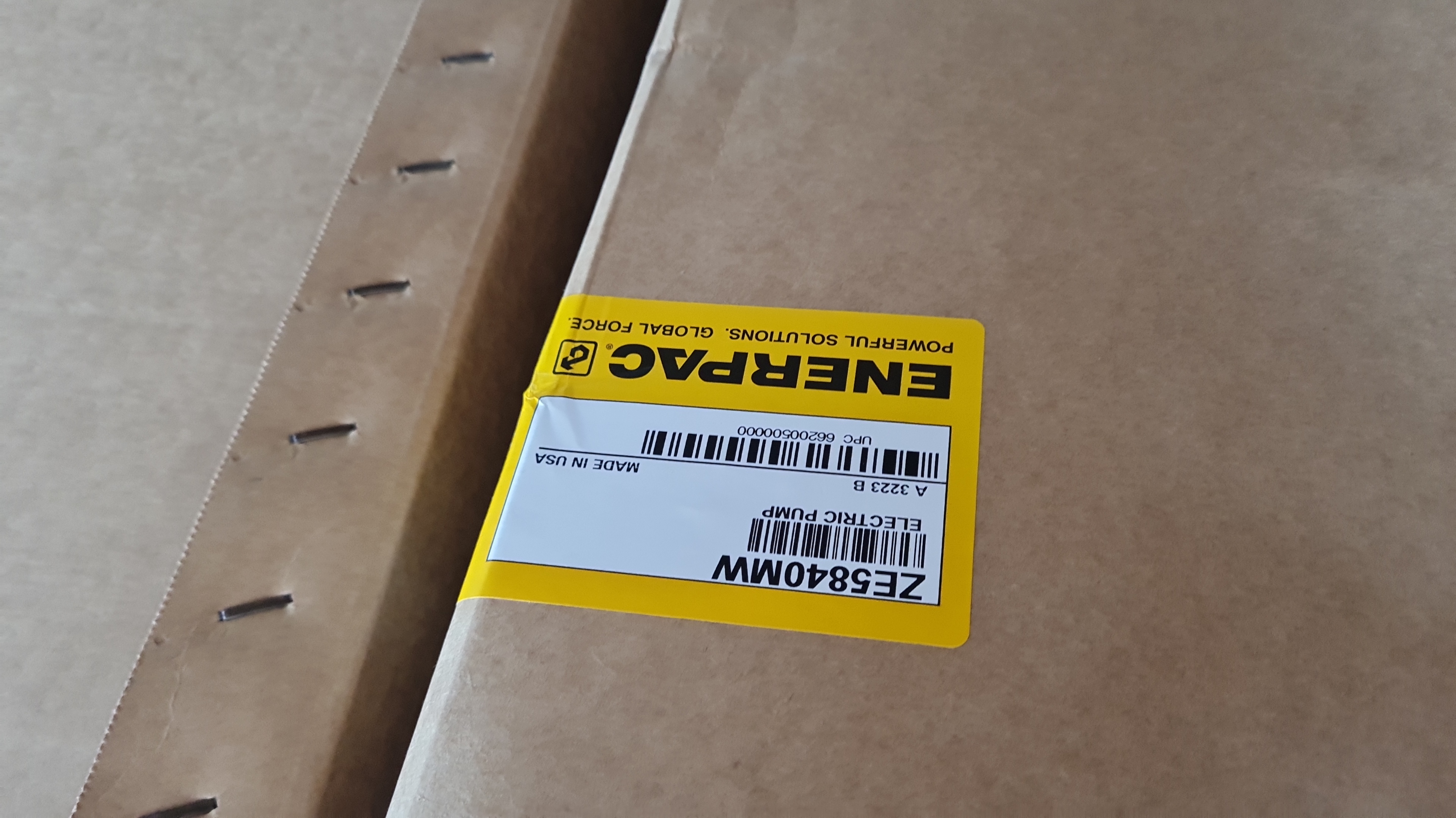 Enerpac ZE5840MW  Electric Pump