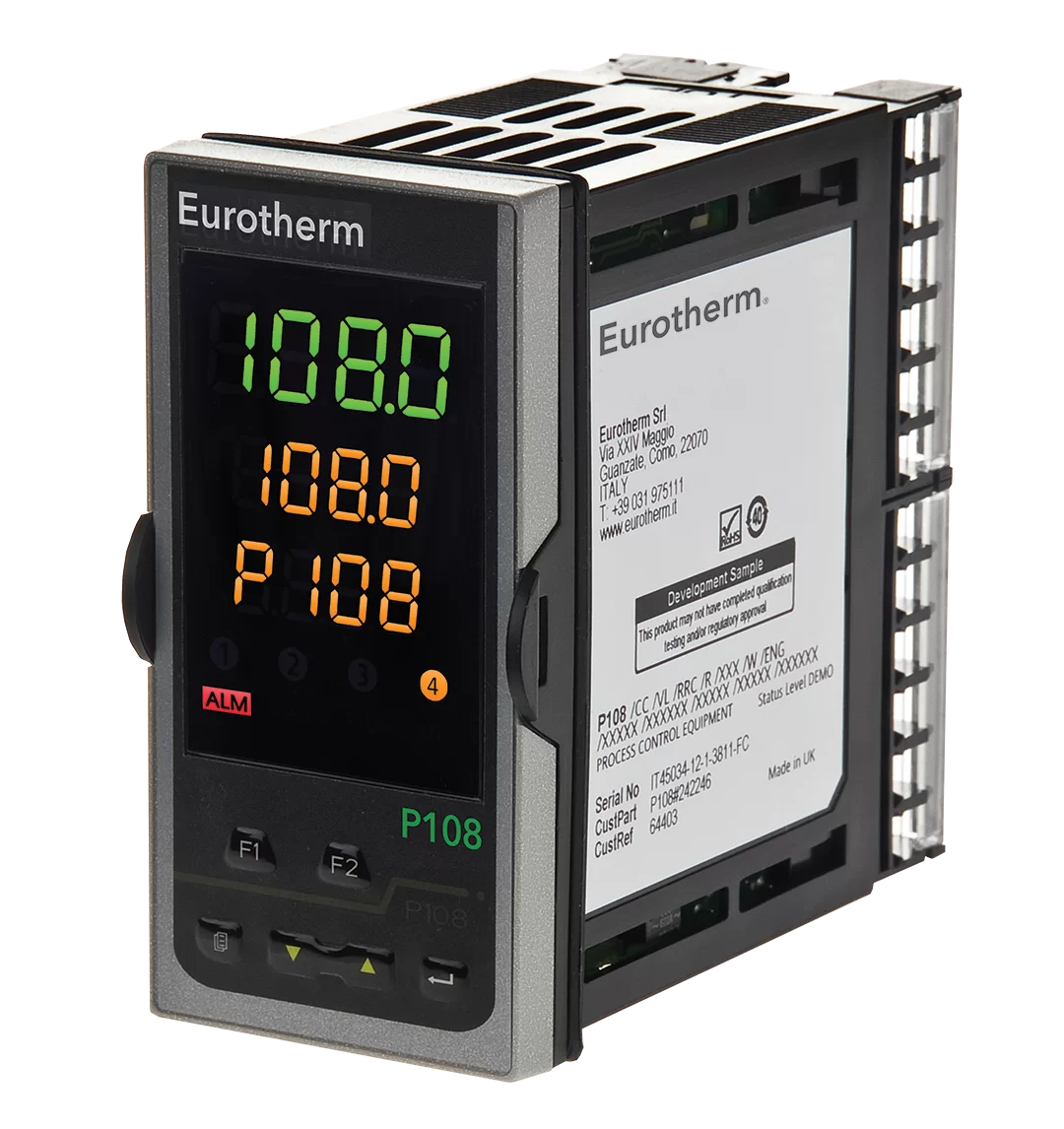 Eurotherm P108 CC/VH/RRC/R/4CL/XXXXX/XXXXXX/XXXXX/XXXXX/XXXXXX/0/X/X/X/X/X/X/X/X Temperature Controller