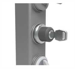 Fortress Interlocks TK5 & TK6  Non Illuminating 2 Position Key Switch Image