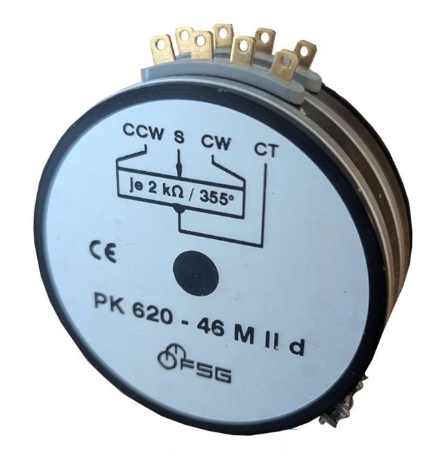 FSG PK620d-MU-i02V Precision Rotary Potentiometer