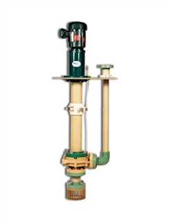 Fybroc 3x4x13 Series 5500  Vertical Sump Pump Image