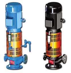 Fybroc RAV/RWAV Series  Air-Cooled Vertical Inline Thermal Liquid/Hot Water Pump Image
