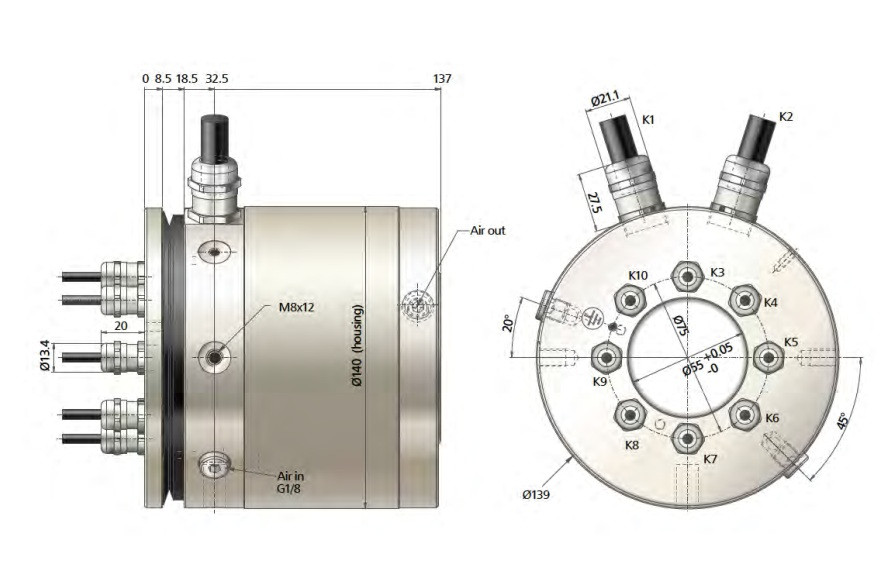 Gat ESW 300  Slip Rings Image