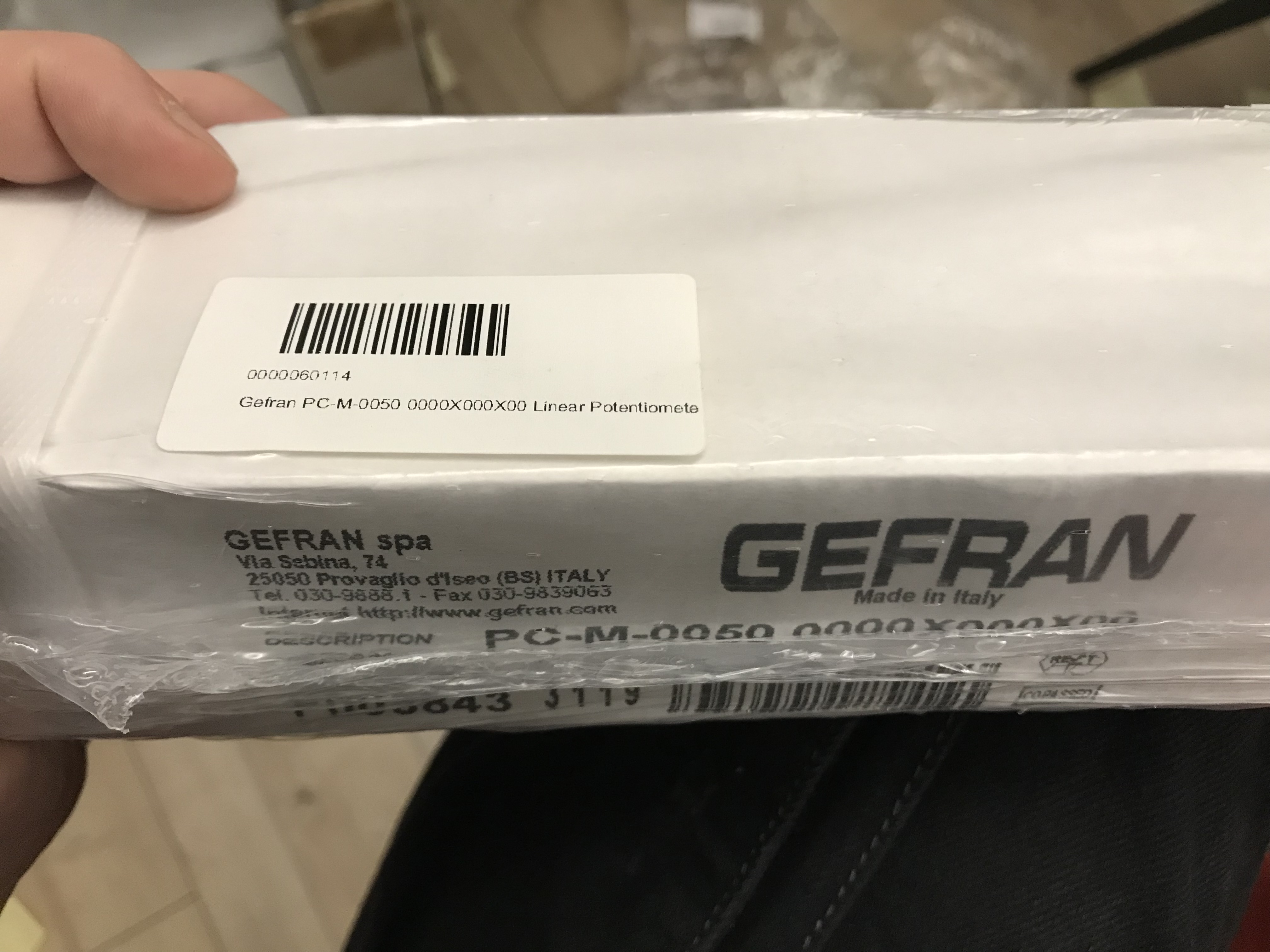 Gefran PC-M-0050 0000X000X00 Linear Potentiomete