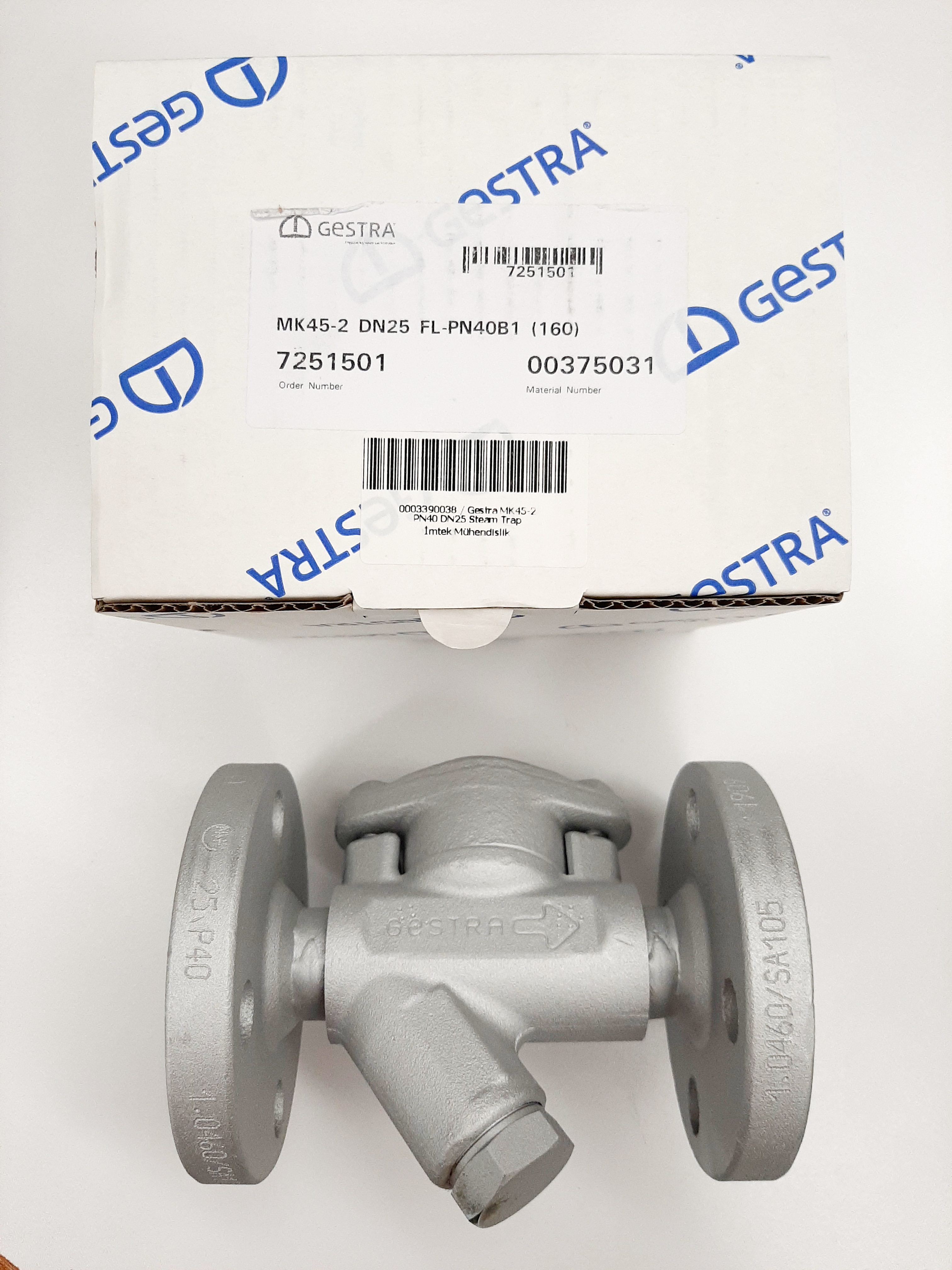 Gestra MK 45-2  DN25 PN40 Steam Trap