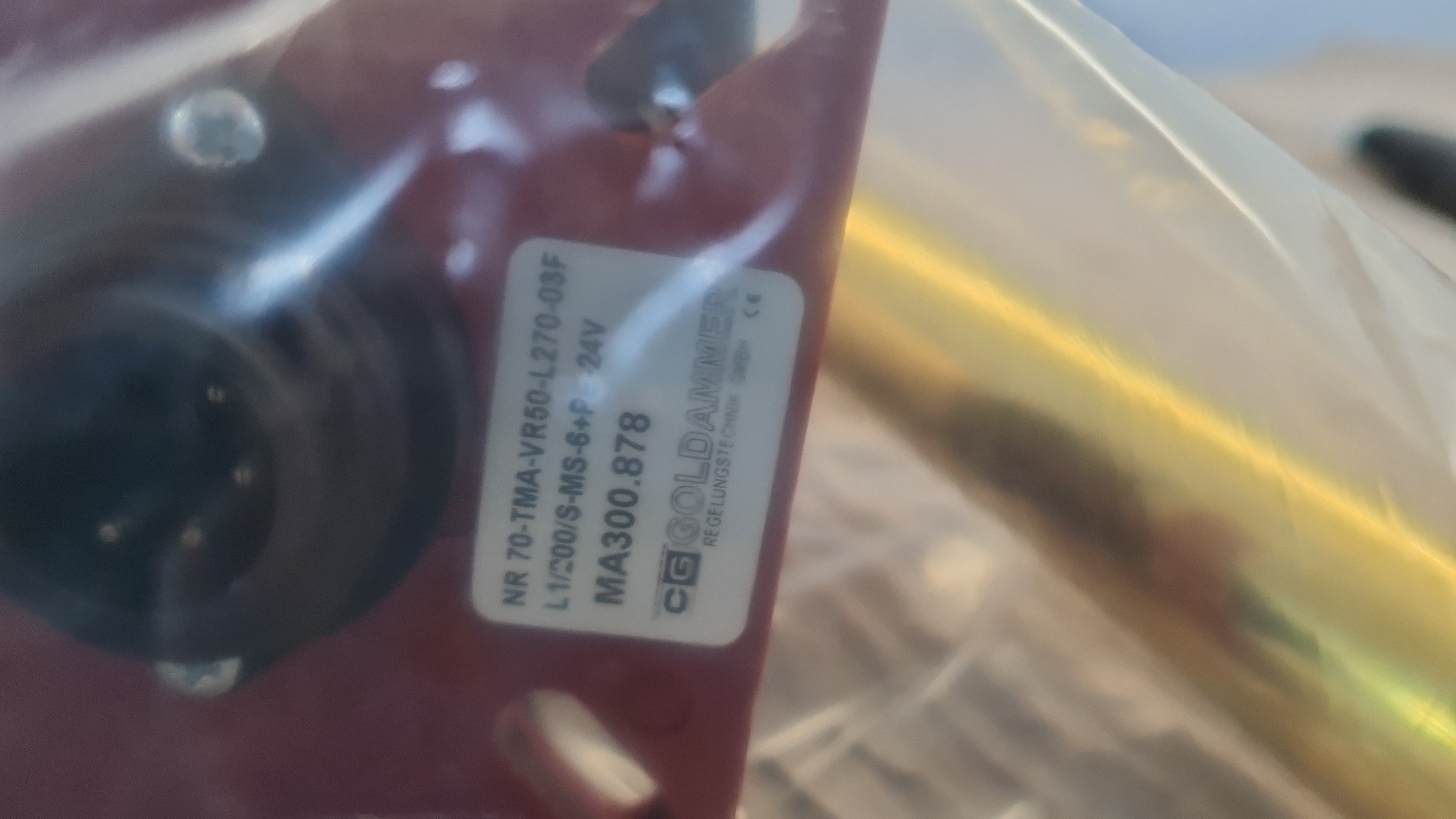 Goldammer NR 70-TMA-VR50-L270-03F L1/200/S-MS-6+PE-24V Sensor ...