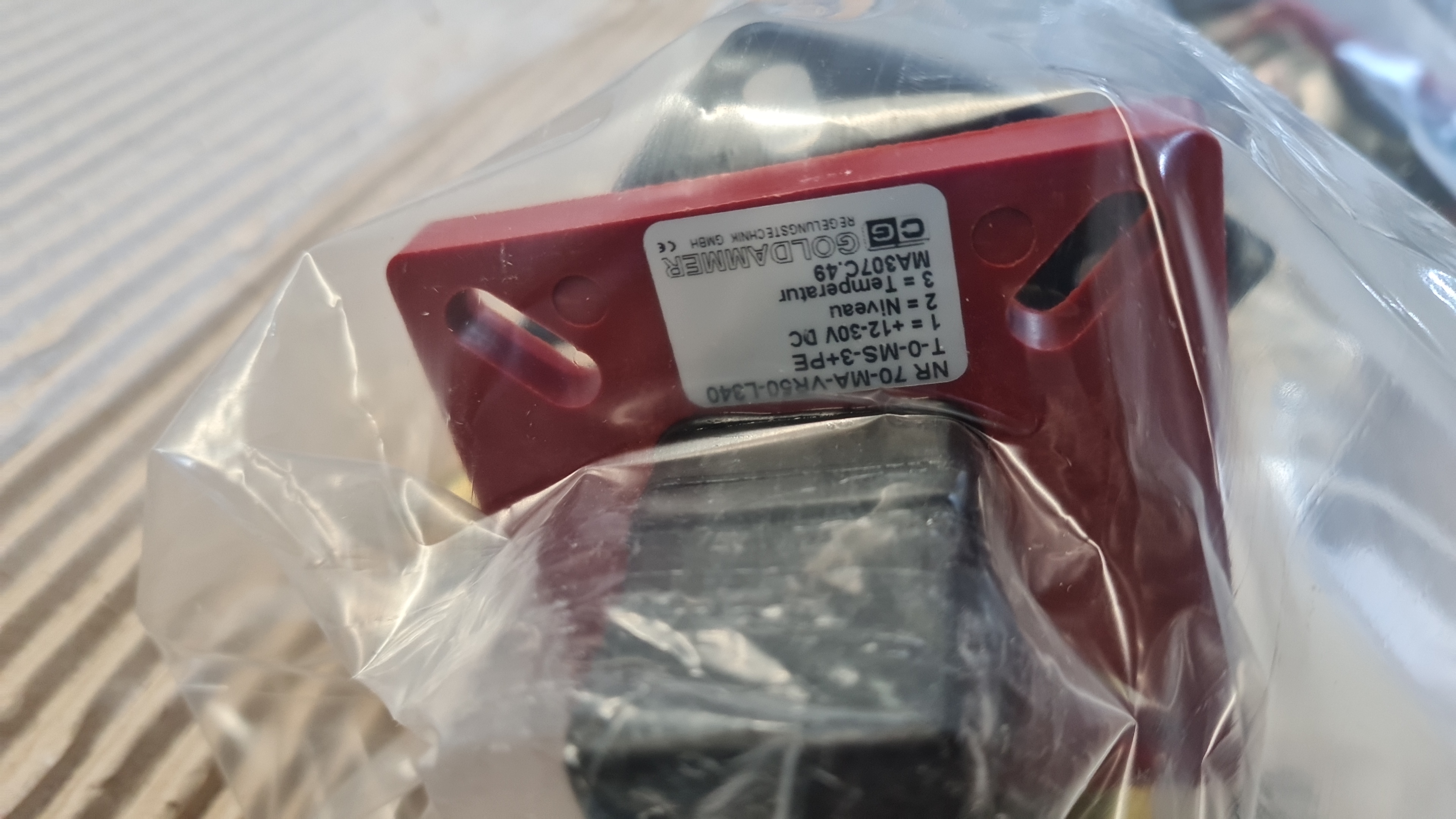 Goldammer NR70-MA-VR50-L340-T-0-MS-3+PE MA307C.49  Sensor