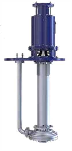 Goulds RCEV  Vertical Chemical Centrifugal Pump In Metal Image