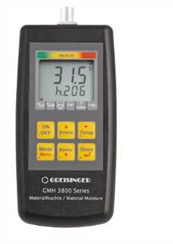 Greisinger GMH3831 Resistive Material-Moisture and Temp.Measuring Device Image