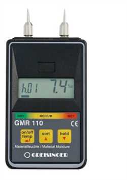 Greisinger GMR110 Resistive Material-Moisture Measuring Device Image