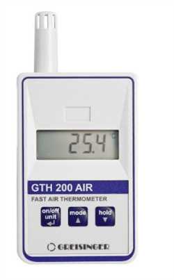 Greisinger GTH200AIR Pt1000 Precision Room Thermometer Image