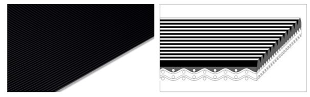 Habasit NSL-7EEBV-U2  Light Conveyor Belt Image