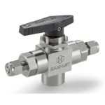 Ham-let 3 Port TBV Series  Trunnion Ball Valve Image