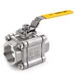 Ham-let Female  H-500 Three Piece Ball Valve Image