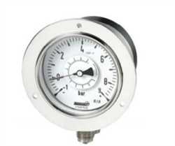 Hengesbach   DIR 100/160 Differential pressure manometer with tube spring meter Image