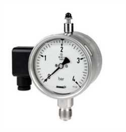 Hengesbach    DMU 100 Pressure transducer integrated into a tube spring manometer Image