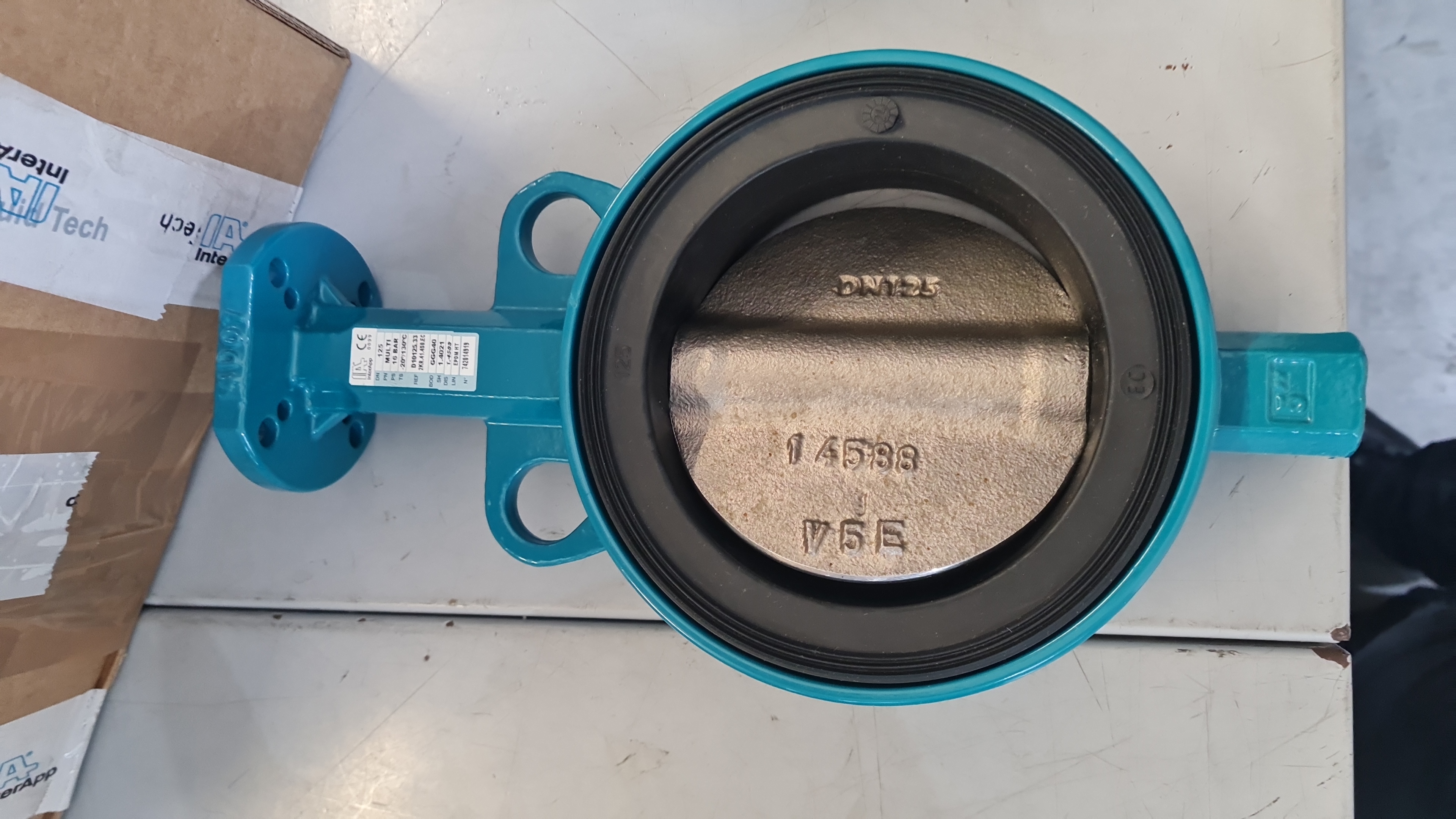 Interapp D10125.33-2KR.41.4S0.EC Butterfly Valve - Interapp | Imtek ...