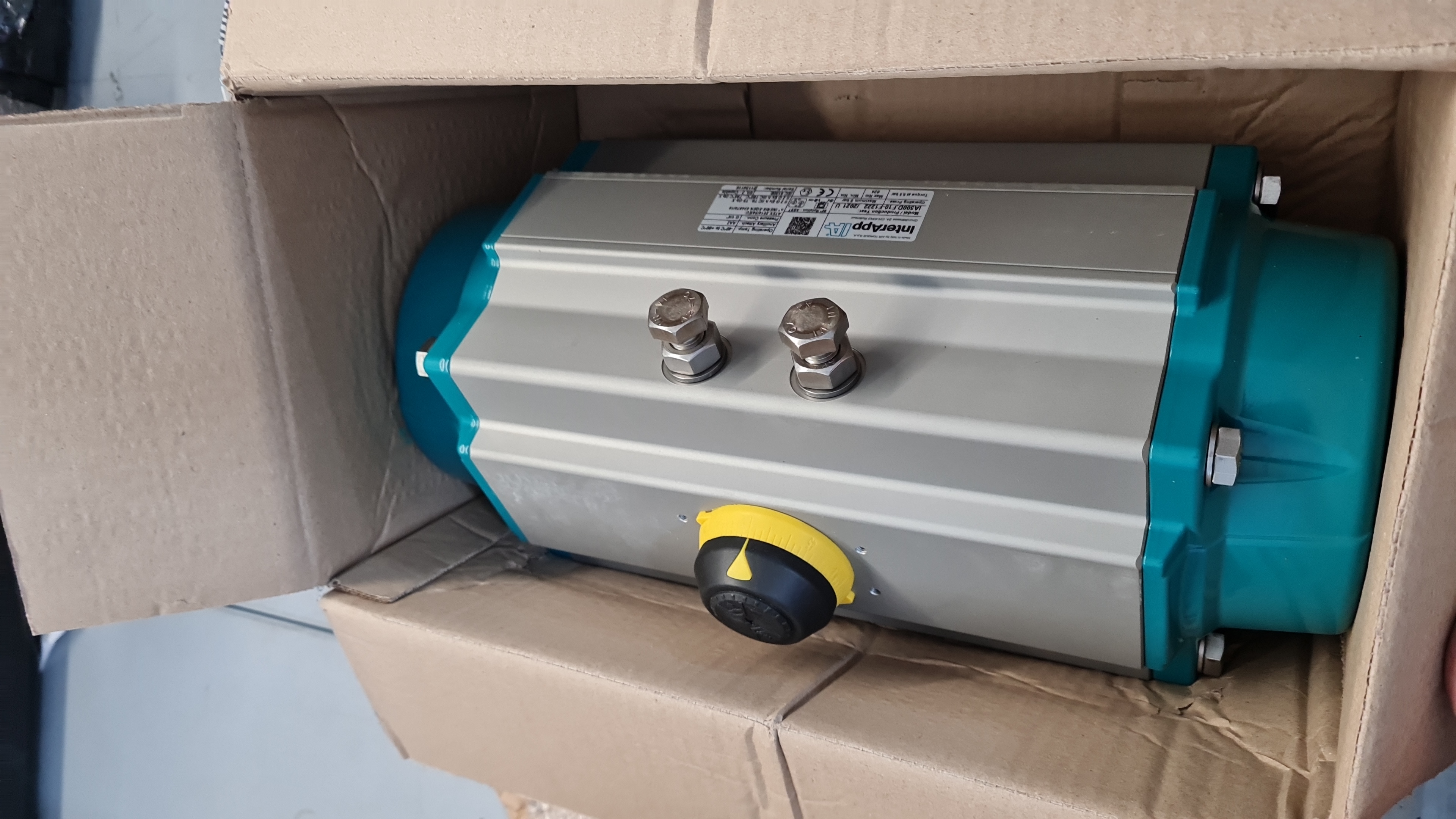 Interapp IA500D.F10-F1222 Valve With Penumatic Actuator - Interapp ...