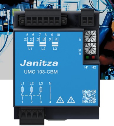 Janitza UMG 103-CBM 240 / 415 V AC  Universal Measuring Design Image
