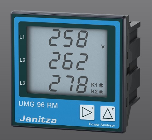 Janitza UMG 96RM-E-RCM   Power Analyzer Image