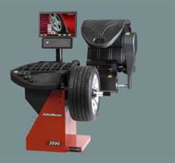John Bean Technologies B2000P  Diagnostic Car Wheel Balancer with Touch Screen and 3D Camera Technology Image