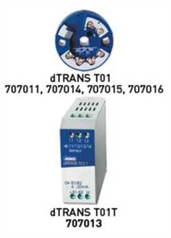 JUMO    dTRANS T01 - Two-Wire Transmitter (707010) Image