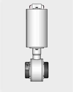 Kieselmann 4121 G-G   Straight-way Ball Valve Image