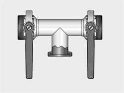 Kieselmann 4314 G-G-G   Multi-way Butterfly Valve Image