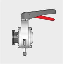 Kieselmann 4368 G-S  Leakage Butterfly Valve Image