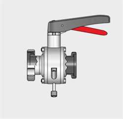 Kieselmann 4370 K/M-G   Leakage Butterfly Valve Image