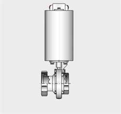 Kieselmann 4404 K/M-G   Butterfly Valve Image