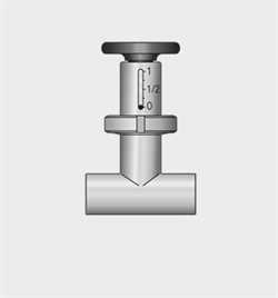 Kieselmann 5061 S-S   Flow Throttle Valve Image