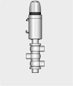 Kieselmann 5674 S-S-S   Double-seat Changeover Valve Image